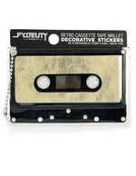 Gold Duster Cassette Wallet Decal Sticker | Metallic Gifts