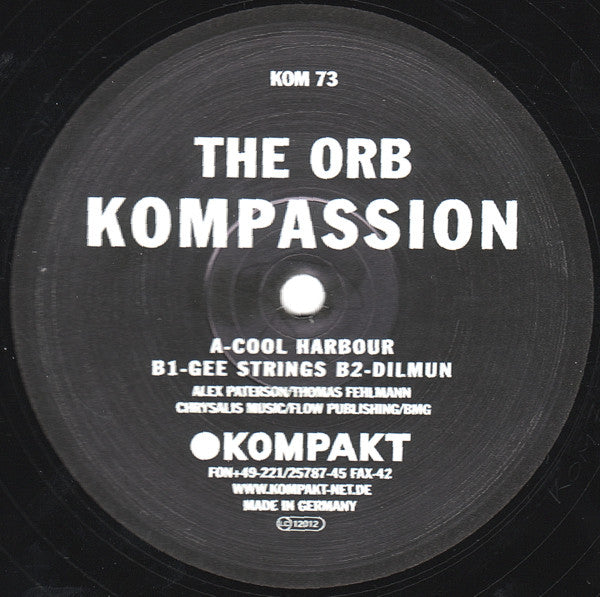 The Orb : Kompassion (12")