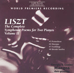 the album cover for Georia Mangos & Louise - Complete Symphonic Poems for Two Pianos II