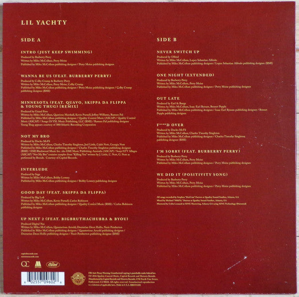 Lil Yachty : Lil Boat (LP, RSD, Mixtape, Red)