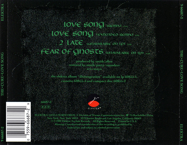 The Cure : Lovesong (CD, Maxi, RE)