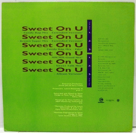 Lō-Key?* : Sweet On U (12", Promo)