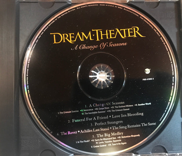 Dream Theater : A Change Of Seasons (CD, EP, Promo)