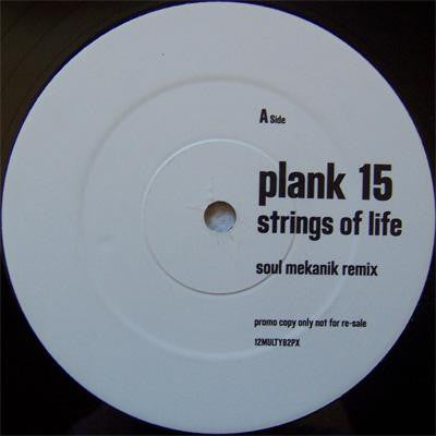Plank 15 : Strings Of Life / Deep Red (12", Promo)