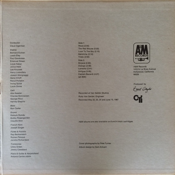 Antonio Carlos Jobim : Wave (LP, Album, Promo)