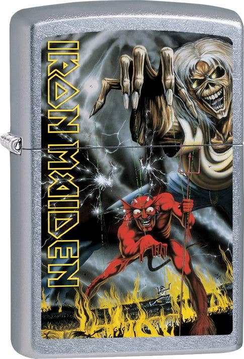 Iron Maiden Street ChromeZippo Lighter