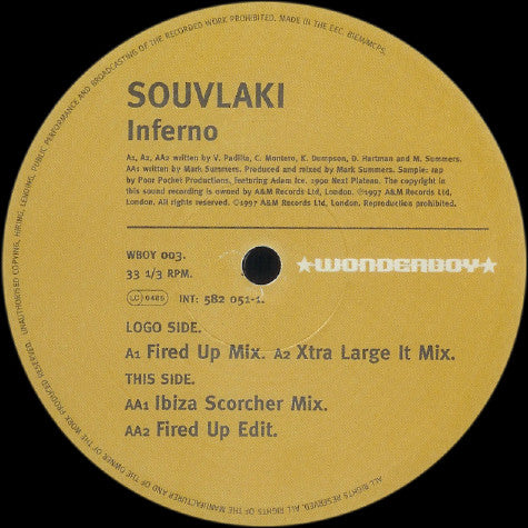 Souvlaki : Inferno (12")