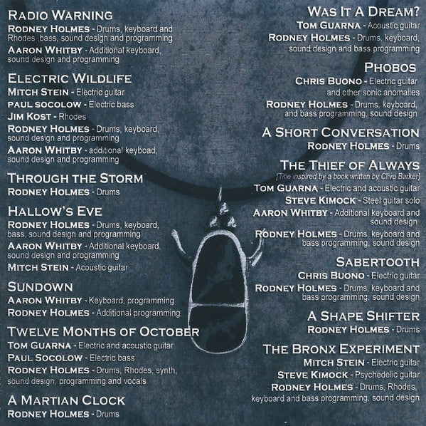 Rodney Holmes : Twelve Months of October (CD, Album)