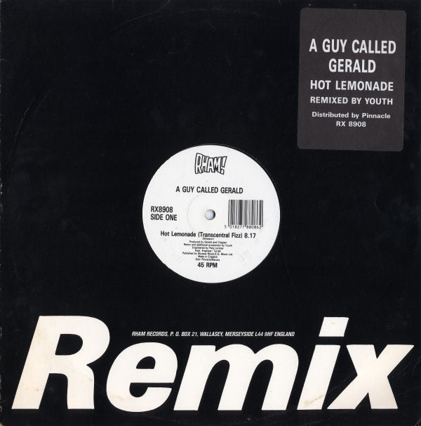 A Guy Called Gerald : Hot Lemonade (Remix) (12")