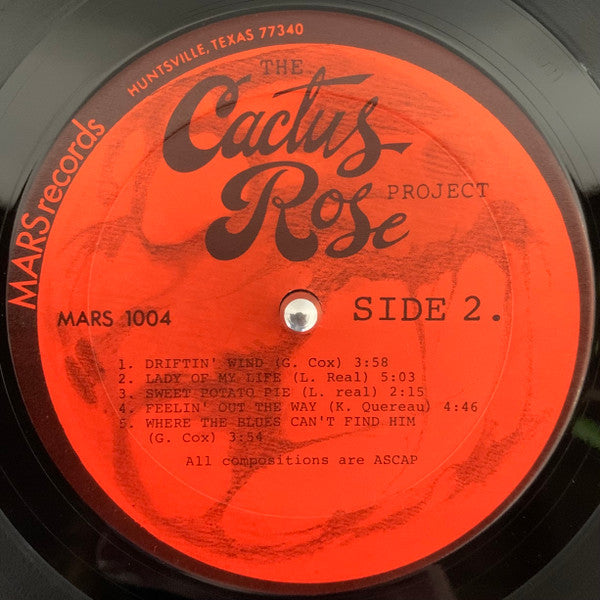 Buy Cactus Rose : The Cactus Rose Project (LP, Album) Online for a great  price– Josey Records
