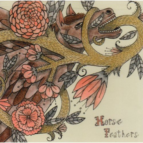 the album cover for Horse Feathers - Words Are Dead