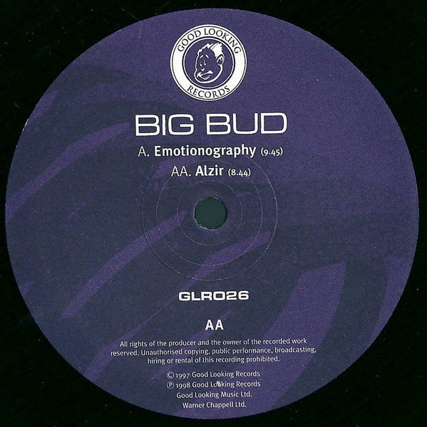 Big Bud : Emotionography / Alzir (12")