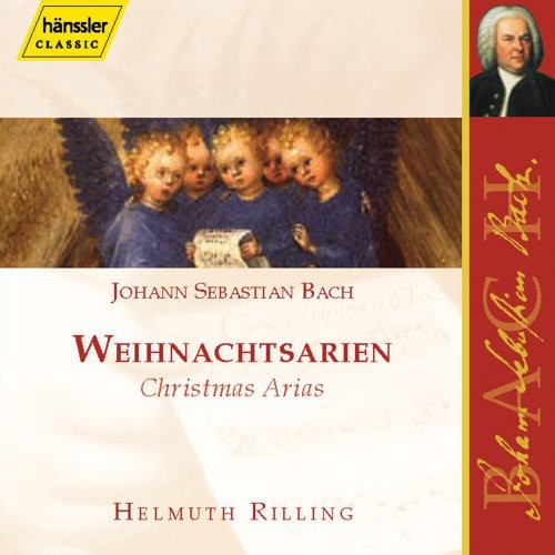 the album cover for Helmuth Rilling - Christmas Arias