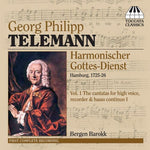 the album cover for Bergen Baroque - Musical Divine Service 1