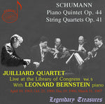 the album cover for Leonard Bernstein - Live at the Library of Congress 5