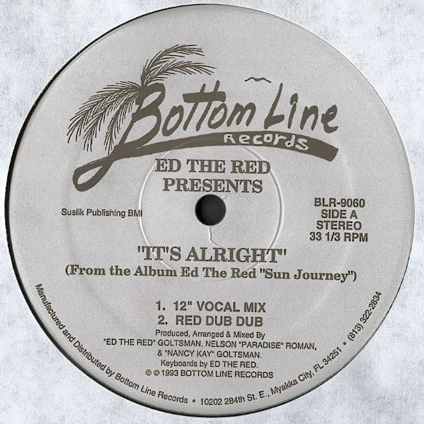 Ed The Red : It's Alright (12")