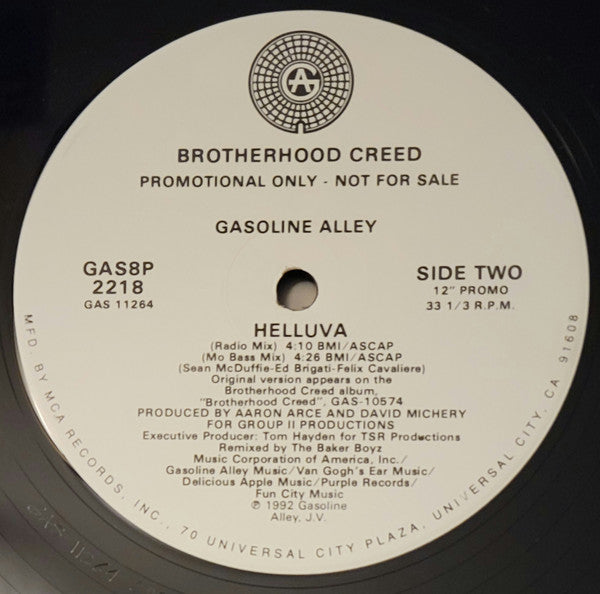 Brotherhood Creed : Helluva (12", Promo)
