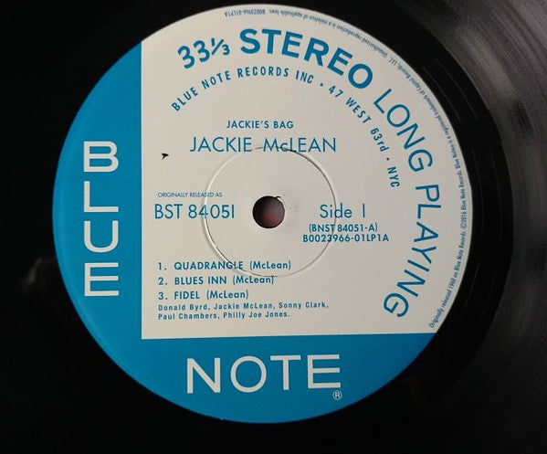 Jackie McLean : Jackie's Bag (LP, Album, Ltd, RE, RM, Gat)