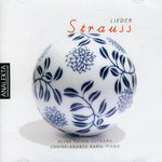 the album cover for J. STRAUSS - Lieder