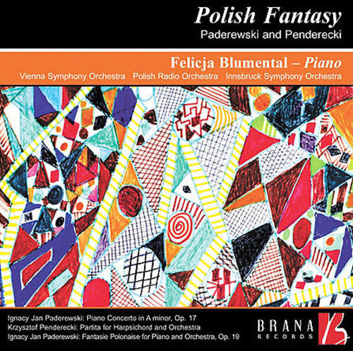 the album cover for Felicja Blumental - Piano Concerto in A minor Op 17