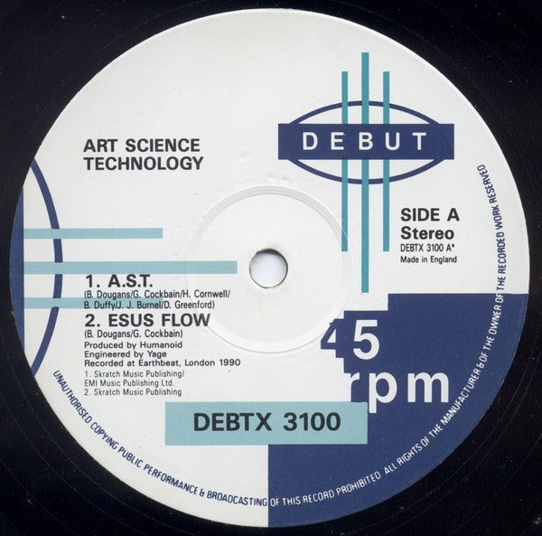Art Science Technology : AST (12")