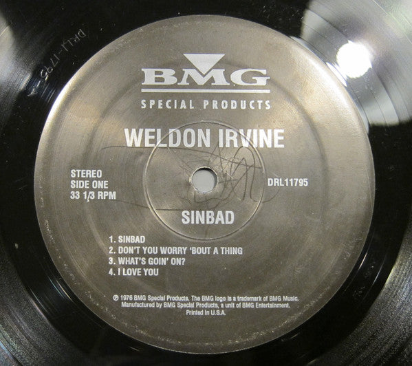 Weldon Irvine Sinbad レコード WELDON IRVINE / SINBAD (LP) - HIP TANK RECORDS