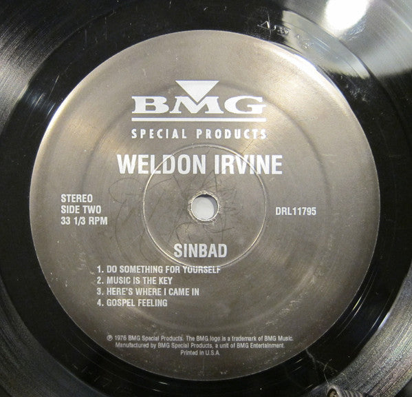 Weldon Irvine : Sinbad (LP, Album, RE)