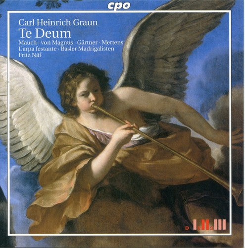 the album cover for Fritz Naf - Te Deum & Motets