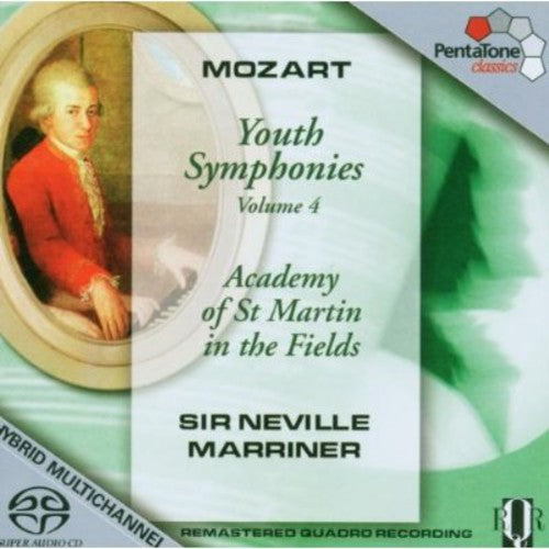 the album cover for W.A. Mozart - Youth Symphonies
