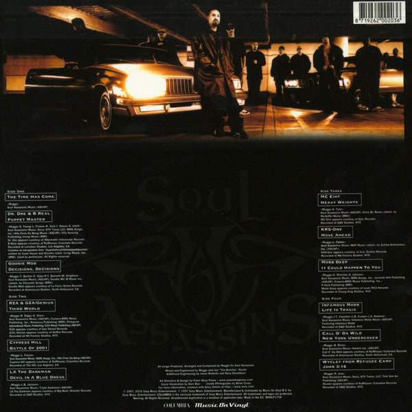 Muggs* Presents The Soul Assassins : The Soul Assassins (Chapter 1) (2xLP, Album, RE, RP, 180)