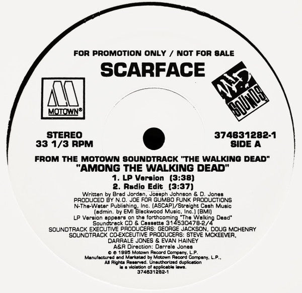 Scarface (3) : Among The Walking Dead (12", Promo)