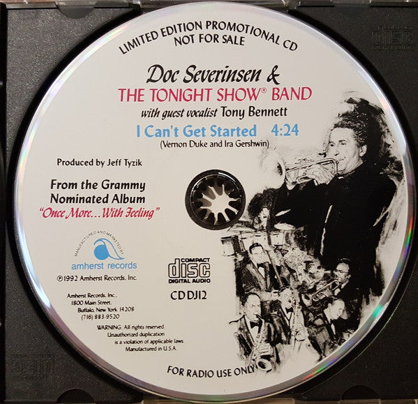 Doc Severinsen & The Tonight Show Band with Tony Bennett : I Can't Get Started (CD, Single, Ltd, Promo)