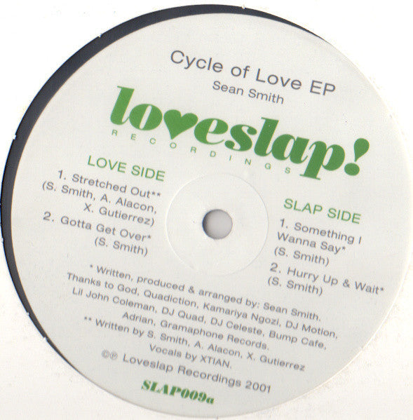 Sean Smith : Cycle Of Love (12")