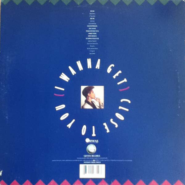 Vaneese Thomas : (I Wanna Get) Close To You (12", Maxi)