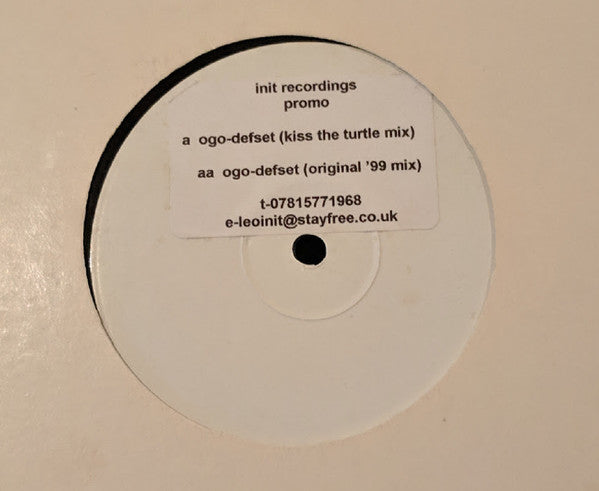 The Def Set : Ogo (12", Promo, W/Lbl)
