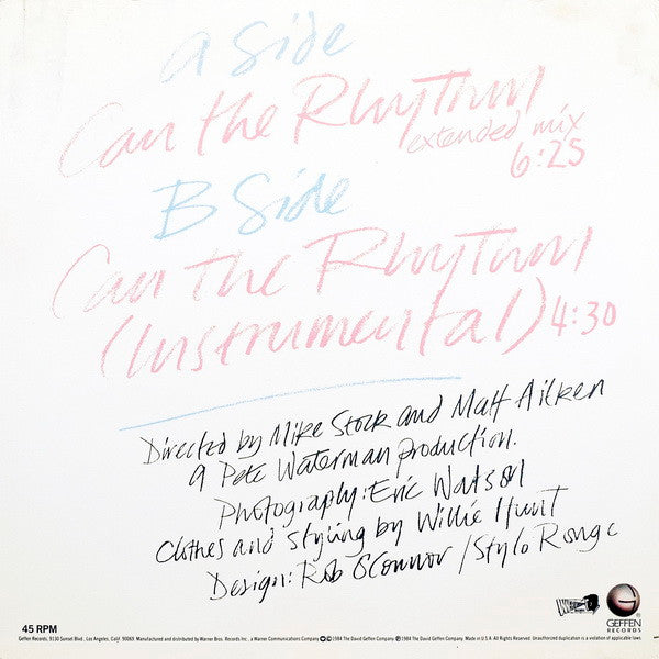 Girltalk : Can The Rhythm (12", Maxi)