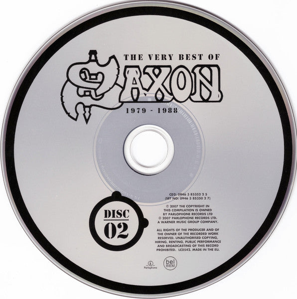 Saxon : The Very Best Of (1979-1988) (3xCD, Comp, RE)