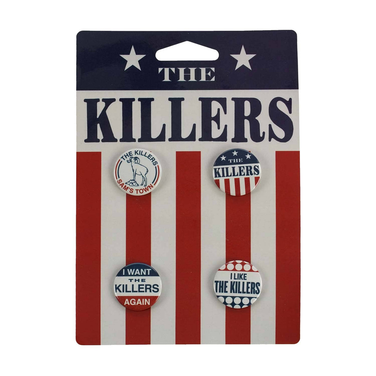 Killers Button Set Collector Items