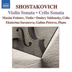 the album cover for Maxim Fedotov - Violin & Cello Sonatas