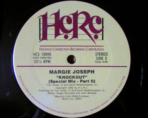 Margie Joseph : Knockout (12")