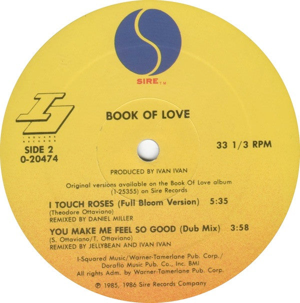 Book Of Love : You Make Me Feel So Good (12", Maxi)