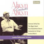 the album cover for M. Alwyn - Alwyn Conducts Alwyn