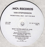Van Stephenson : What The Big Girls Do (12", Promo)