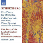 Robert Craft - Cinco piezas para orquesta (CD)