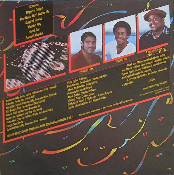 The Sugar Hill Gang* : Sugarhill Gang (LP, Album, Bes)