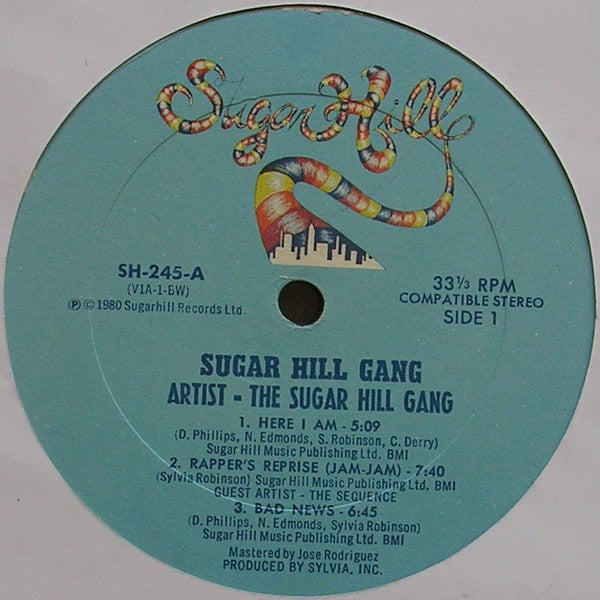 The Sugar Hill Gang* : Sugarhill Gang (LP, Album, Bes)