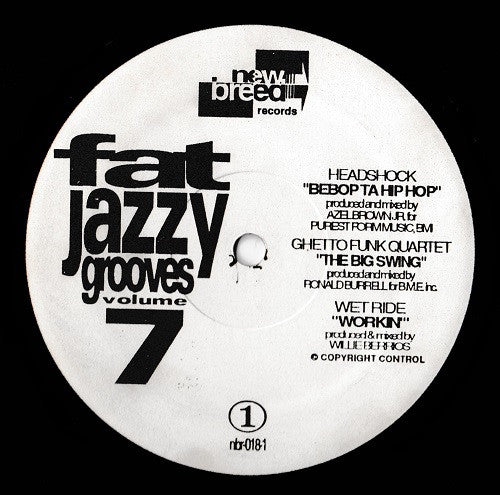 Various : Fat Jazzy Grooves Volume 7 (12")