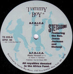 Stetsasonic Featuring The Reverend Jesse Jackson* With Olatunji* And The Drums Of Passion : A.F.R.I.C.A. (12")
