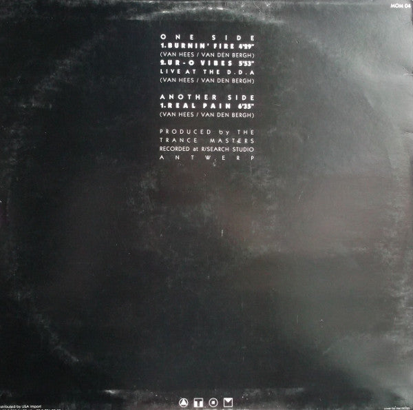 Sven Van Hees : Burnin' Fire (12")