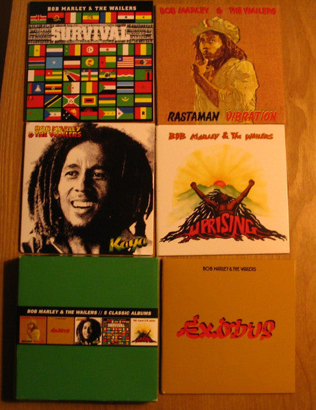 Buy Bob Marley & The Wailers : 5 Classic Albums (5xCD, Comp, RE